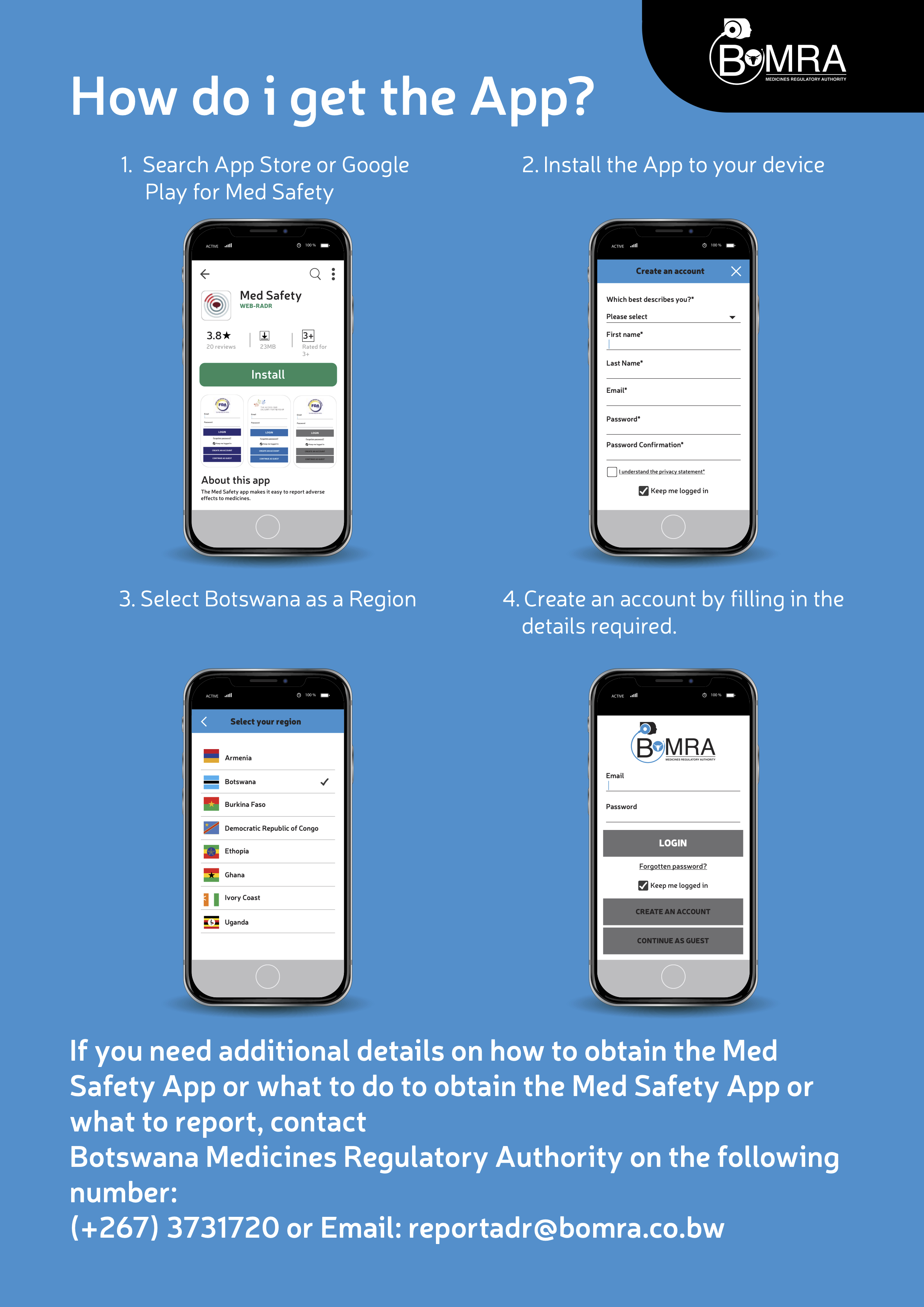The Med Safety App in Botswana